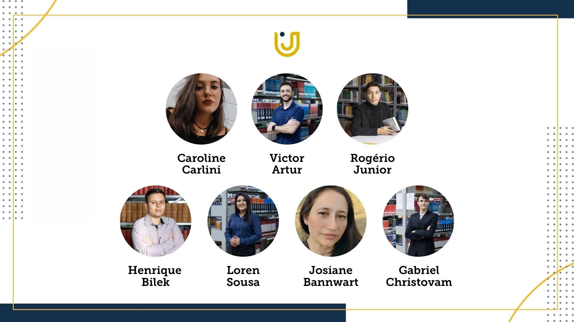 A imagem mostra os alunos do curso de Direito do Grupo UniEduK que foram aprovados no exame da OAB.